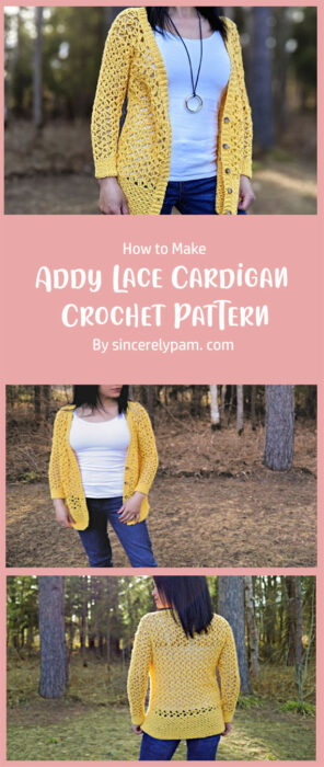 Beautiful Lace cardigan Free Crochet Pattern Ideas - Carolinamontoni.com