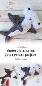 Best Hammerhead Shark Free Amigurumi Pattern Ideas - Carolinamontoni.com