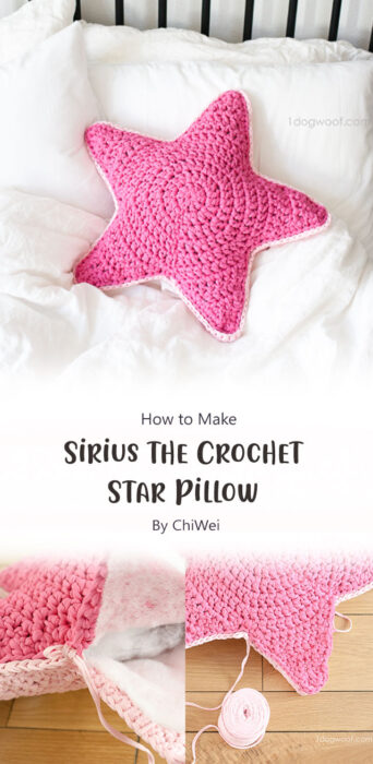 5 Crochet Star Pillow Free Pattern Ideas - Carolinamontoni.com