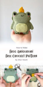 Cutie Frog Free Amigurumi Pattern Ideas (Part 3) - Carolinamontoni.com