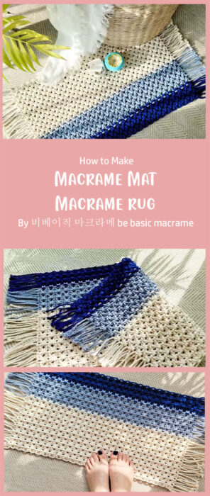 Let's Make Macrame Rug - Free Tutorial Ideas - Carolinamontoni.com