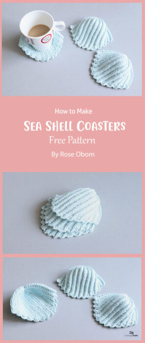 Sea Shell Coasters By Rose Obom