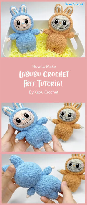 Labubu Crochet Tutorial By Xuxu Crochet