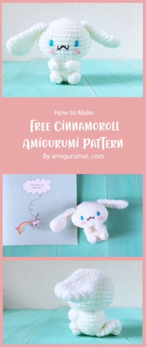 Free Cinnamoroll Amigurumi Pattern By amigurumei. com