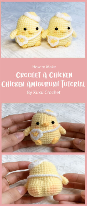 Crochet A Chicken - Chicken Amigurumi Tutorial By Xuxu Crochet