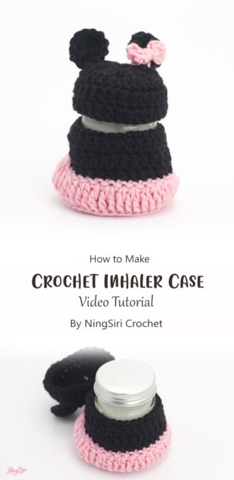 Crochet Inhaler Case By NingSiri Crochet